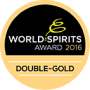 Award 2016 World Spirits Padre Azul High-End Tequila-Double Gold Winner.